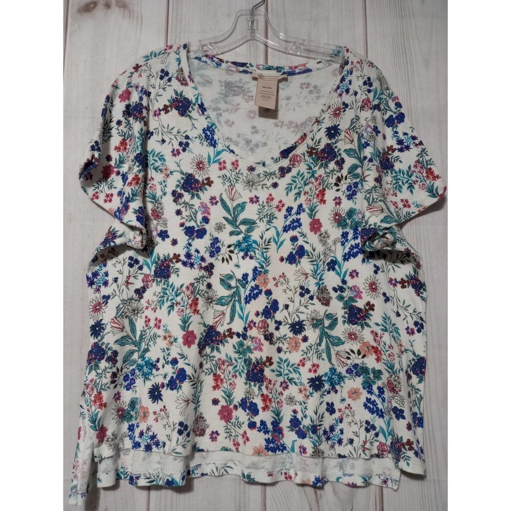 Philosophy Blouse Ladies XXL Floral